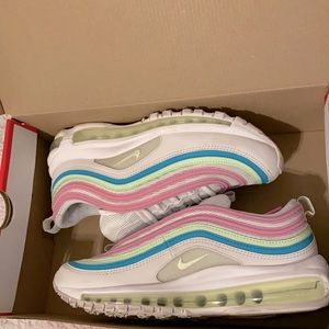 Nike AirMax 97 pastels and white